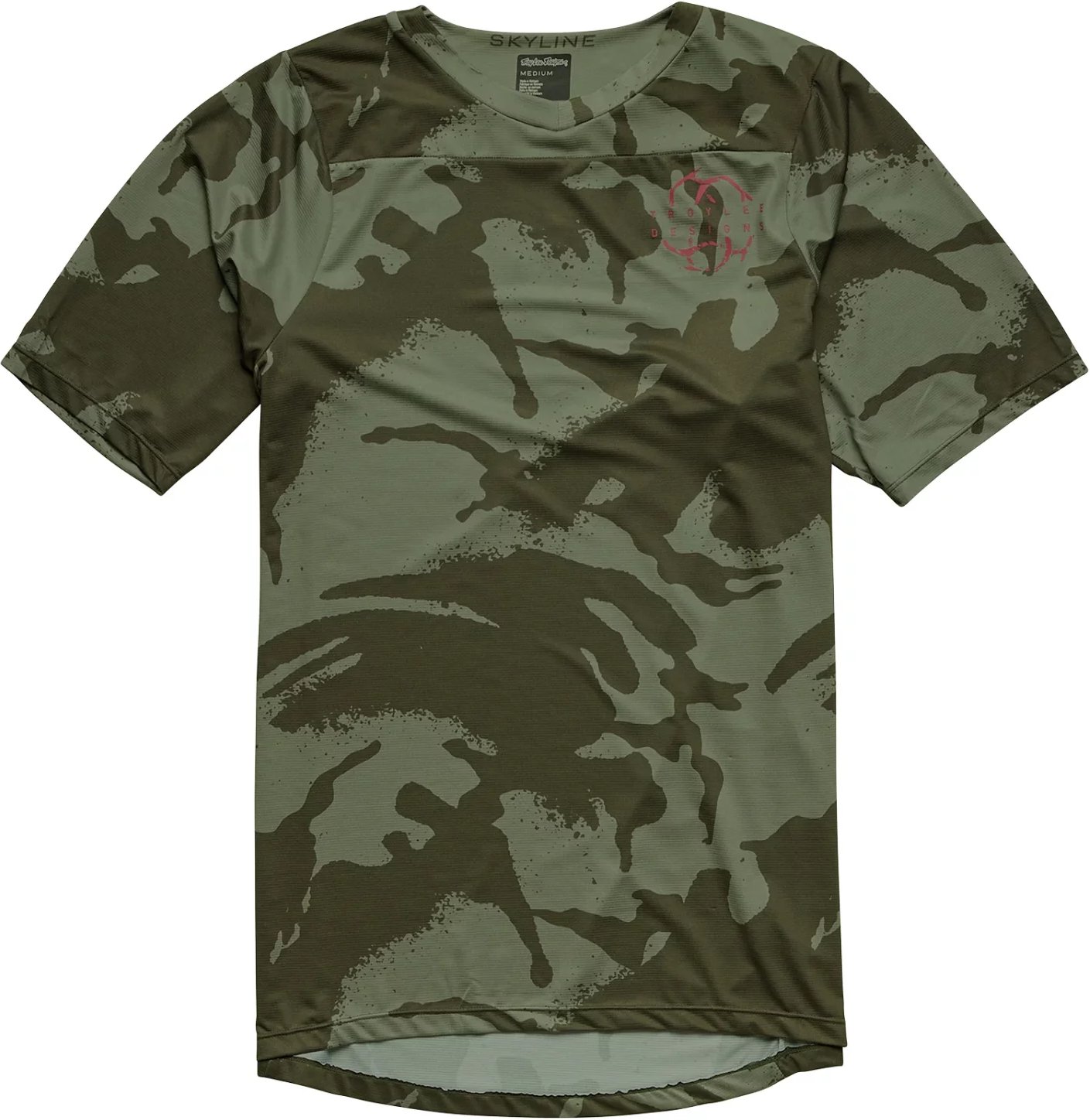 Troy Lee Designs Skyline Shadow Jersey L camo olive