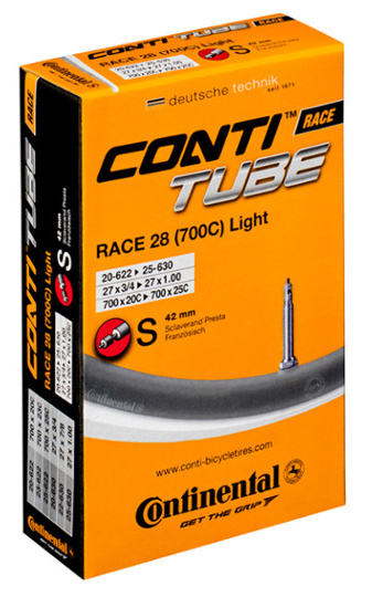Continental Race Light Inner Tube 28" (700) galuskový (80 mm) 700x20/25C
